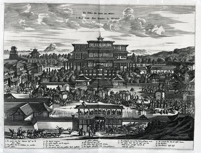 Procession from Macau, an illustration from 